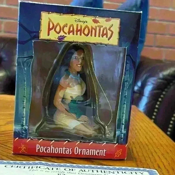 Vintage Grolier Ornament Disney Pocahontas Christmas First Issue With Box 1995 - Picture 1 of 3